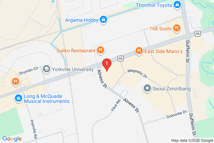 Map showing HOME DEPOT CAN #7078 location