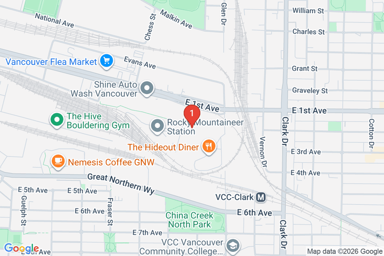 Map showing HOME DEPOT CAN #7042 location