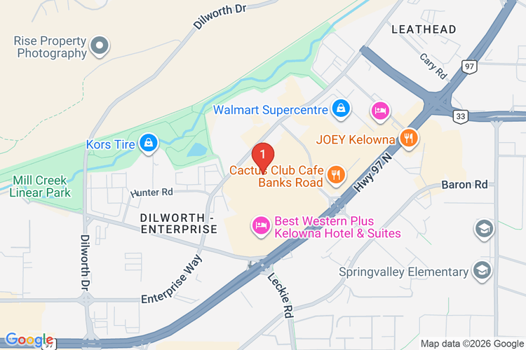 Map showing HOME DEPOT CAN #7032 location
