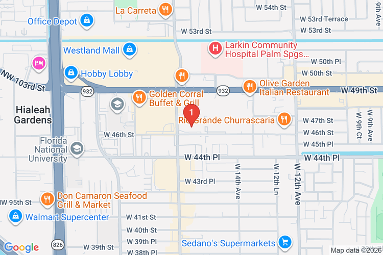 Map showing HOME DEPOT #0202 location
