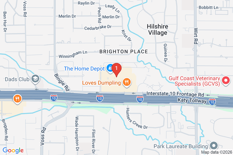 Map showing HOME DEPOT #6985 location