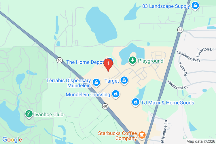 Map showing HOME DEPOT #6981 location