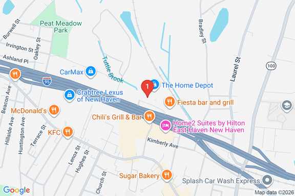 Map showing HOME DEPOT #6223 location