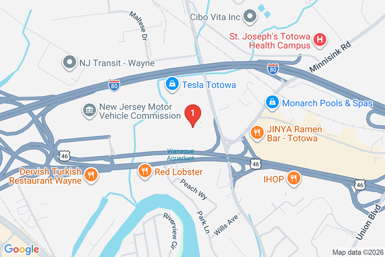 Map showing HOME DEPOT #0922 location