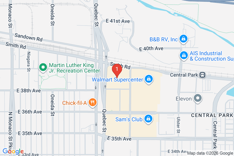 Map showing HOME DEPOT #1532 location