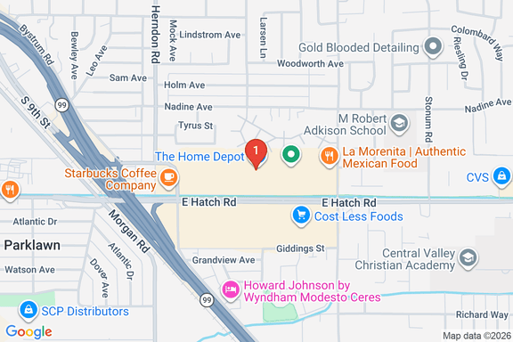 Map showing HOME DEPOT #6947 location