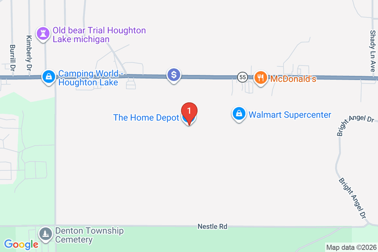 Map showing HOME DEPOT #2769 location
