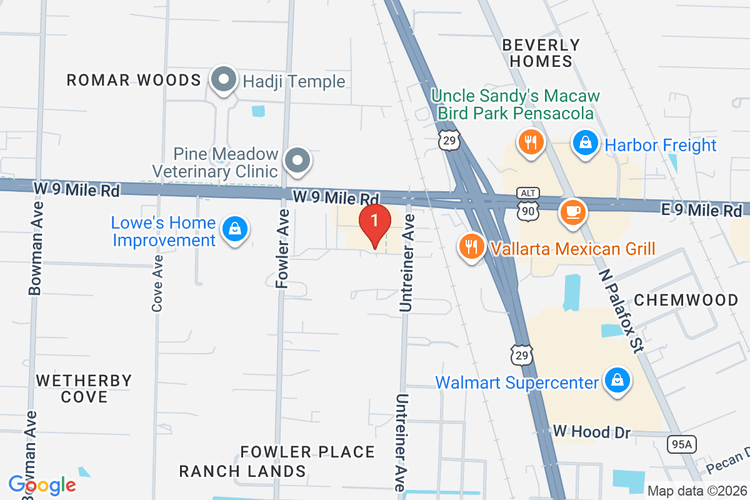 Map showing HOME DEPOT #8472 location