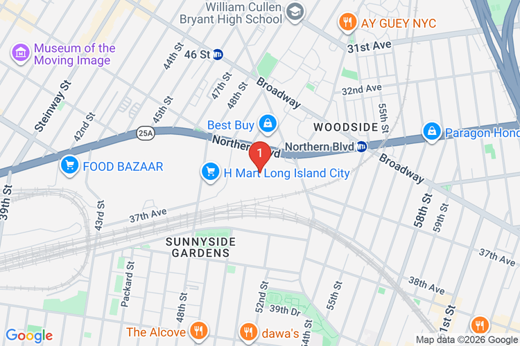 Map showing HOME DEPOT #1255 location
