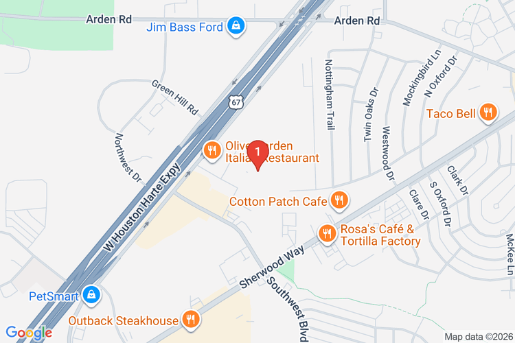 Map showing HOME DEPOT #6807 location