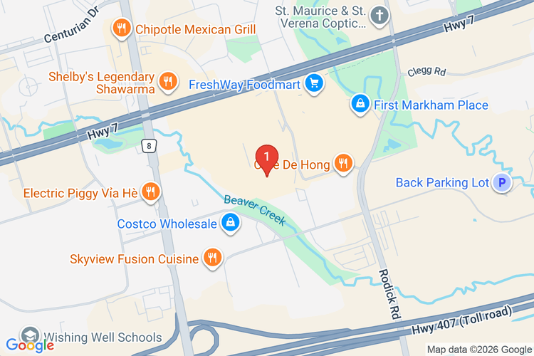 Map showing HOME DEPOT CAN #7004 location