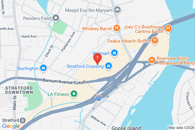 Map showing HOME DEPOT #6225 location