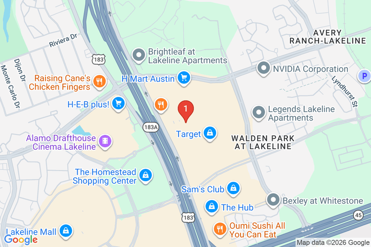 Map showing HOME DEPOT #0509 location