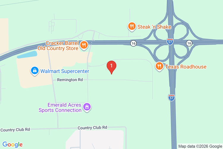 Map showing HOME DEPOT #1967 location