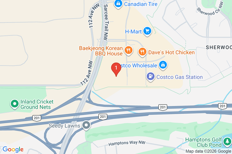 Map showing HOME DEPOT CAN #7076 location
