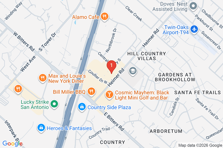 Map showing HOME DEPOT #0582 location