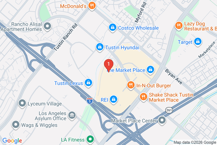 Map showing HOME DEPOT #0603 location