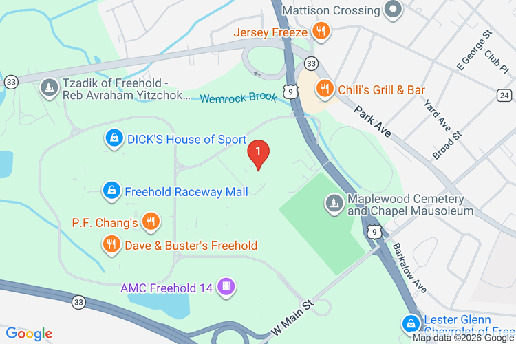 Map showing HOME DEPOT #0961 location