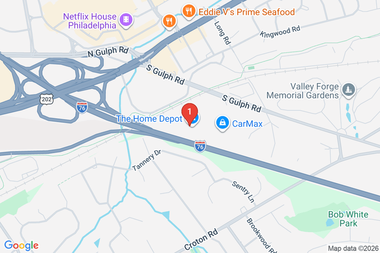 Map showing HOME DEPOT #4188 location