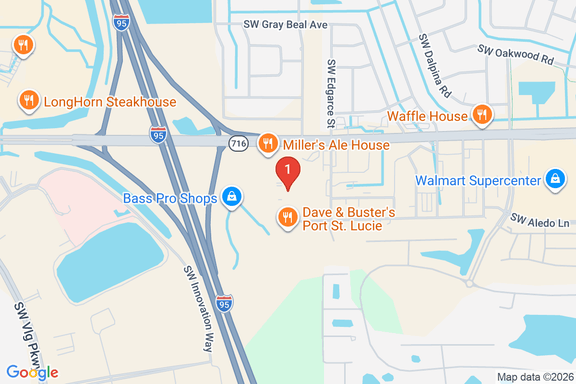 Map showing HOME DEPOT #6934 location