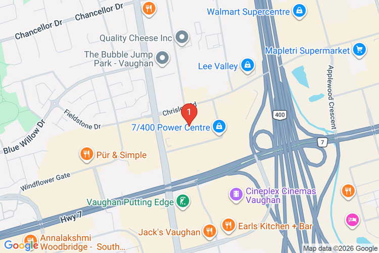 Map showing HOME DEPOT CAN #7002 location
