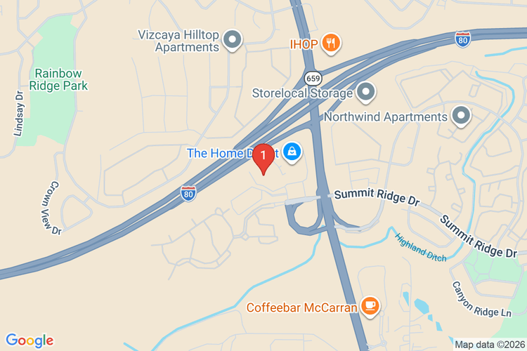 Map showing HOME DEPOT #3311 location