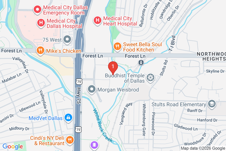 Map showing HOME DEPOT #0598 location