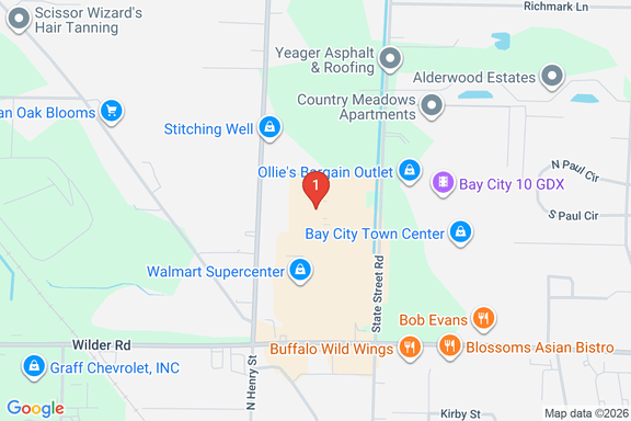 Map showing HOME DEPOT #2739 location