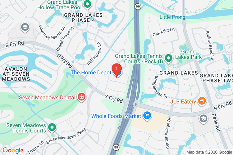 Map showing HOME DEPOT #6561 location