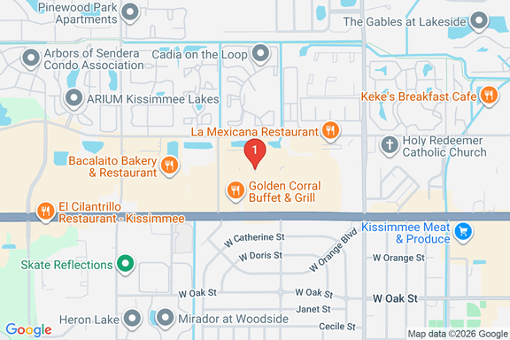 Map showing HOME DEPOT #0265 location