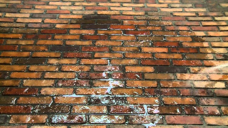 Preparation of uncoated pavers, brick or natural stone