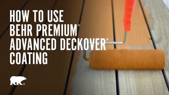 How to apply Advanced DeckOver® coating